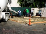 Pouring Concrete Dumpste Pad Santa Ana CA