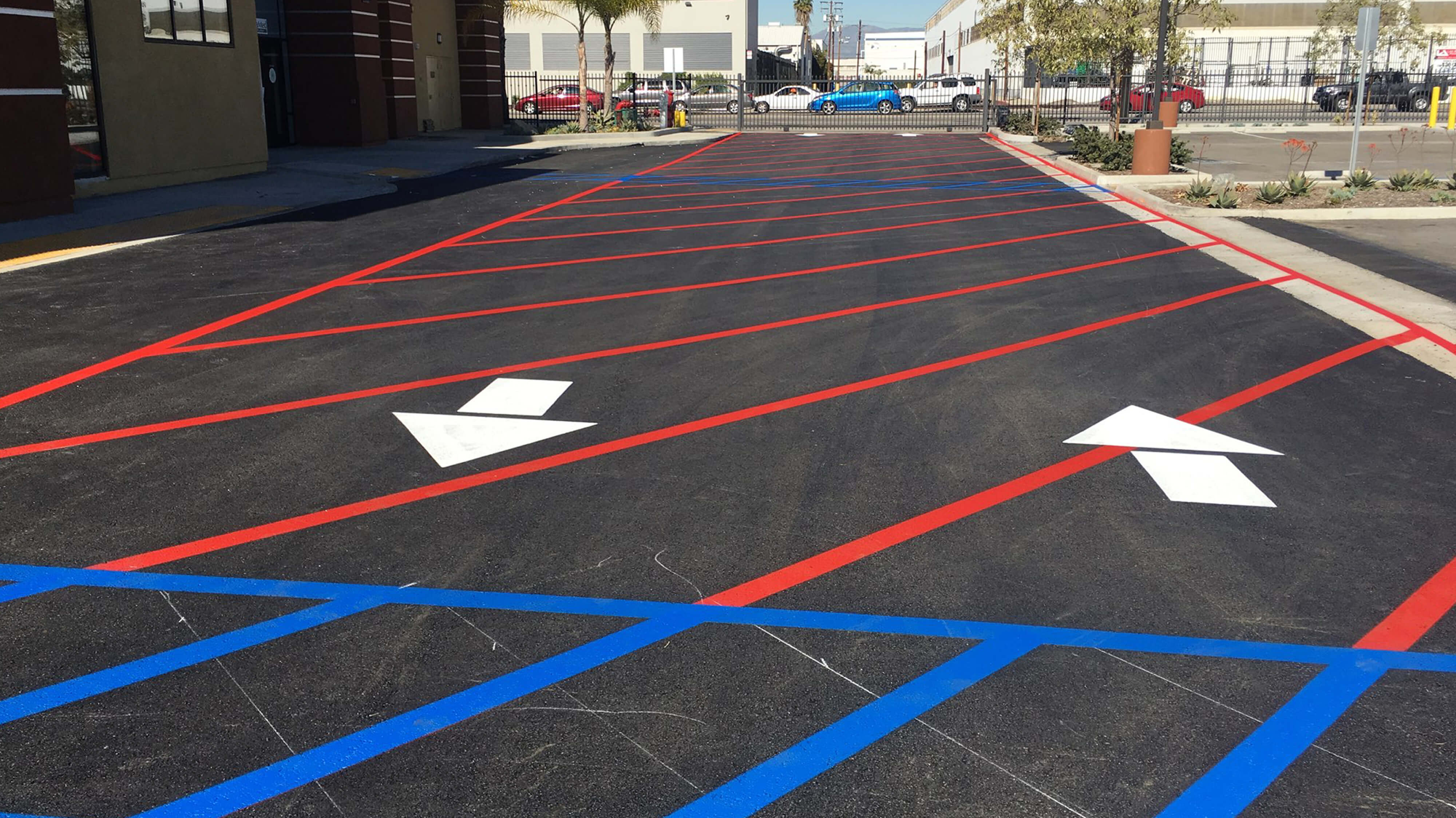 Orange County California Striping/ ADA by Alliance Paving Inc