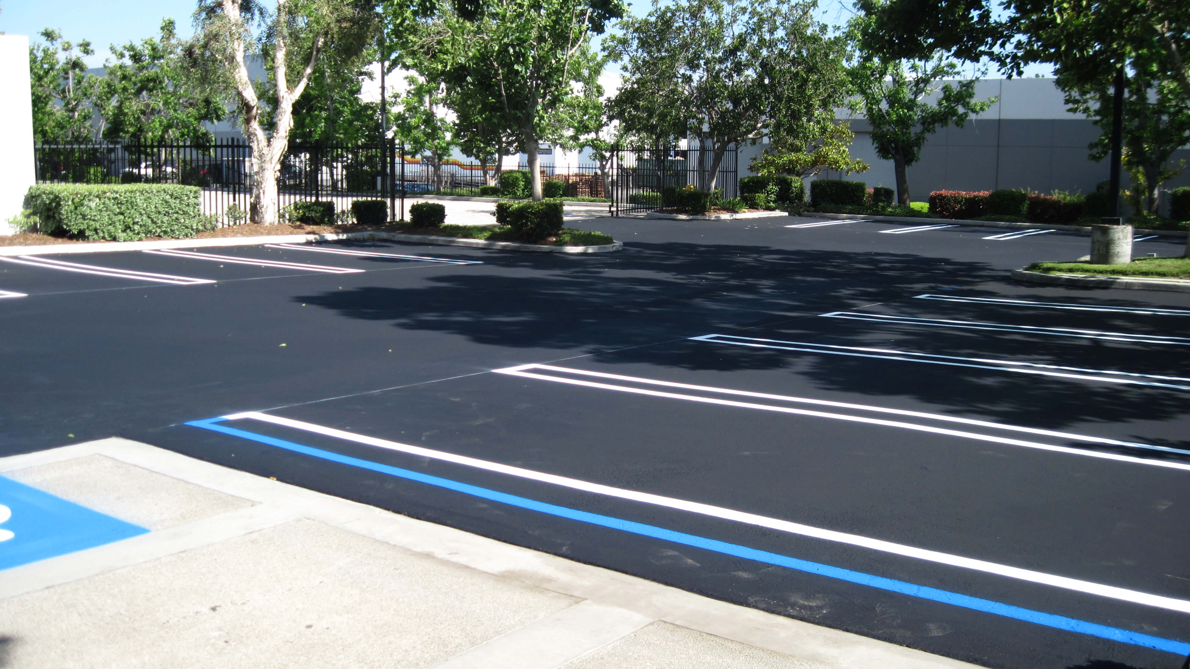 ADA Striping by Orange County CA Alliance Paving Inc